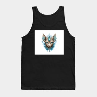 Sphynx Tattoo Art Tank Top